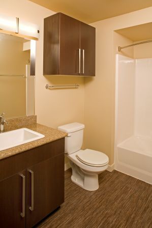 Two-bedroom primary bathroom