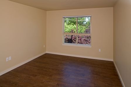 One-bedroom corner living space