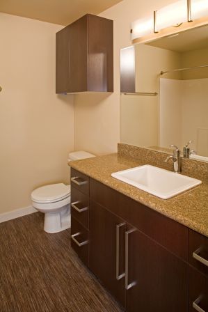 Two-bedroom bath variant