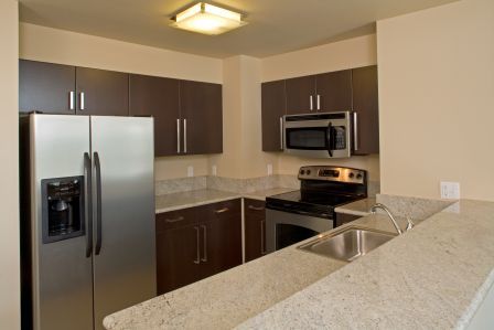 Two-bedroom kitchen variant